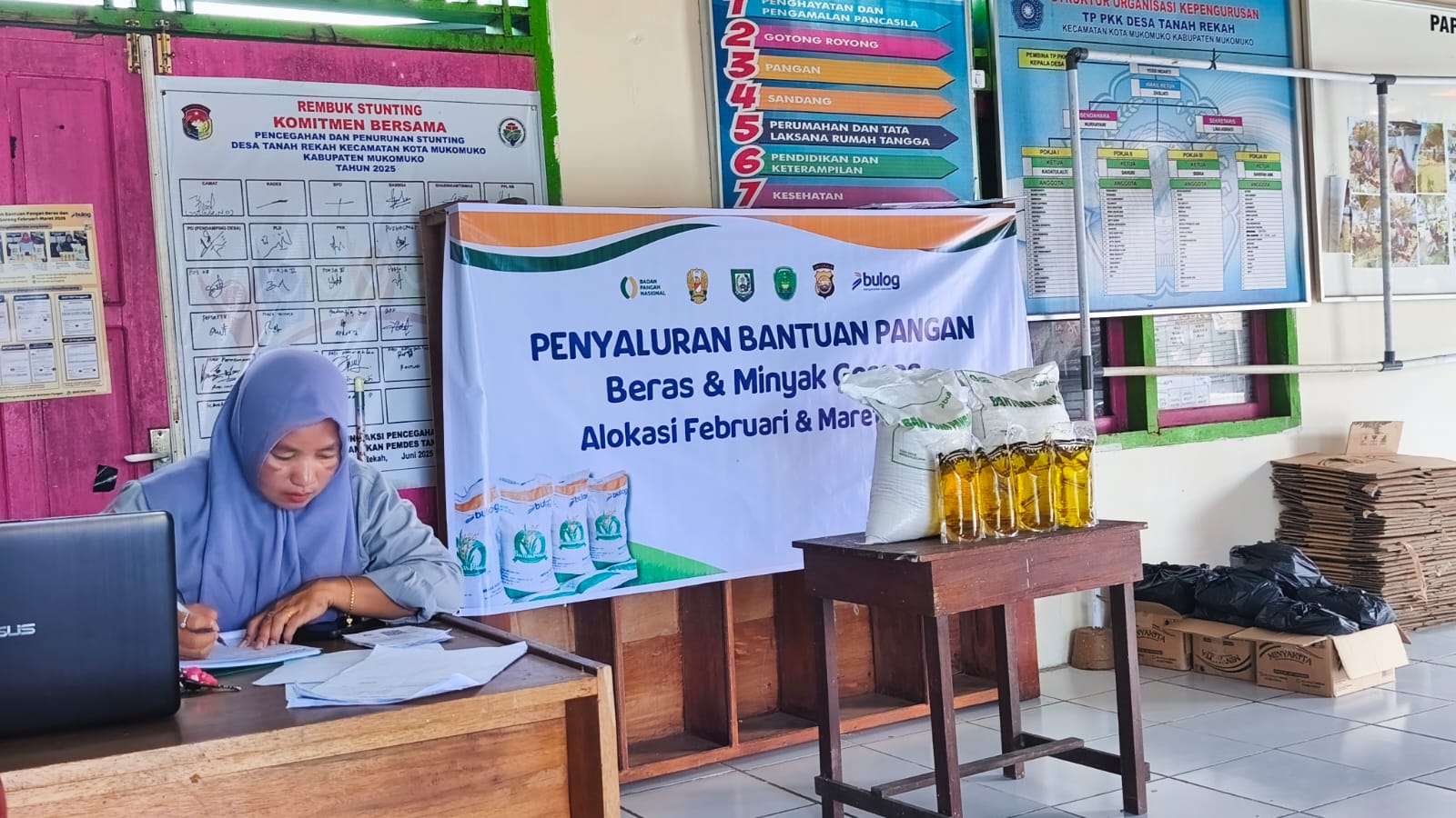 Pastikan Tepat Sasaran, Pemkab Mukomuko Kawal Penyaluran Bantuan Pangan 226 Ribu KPM