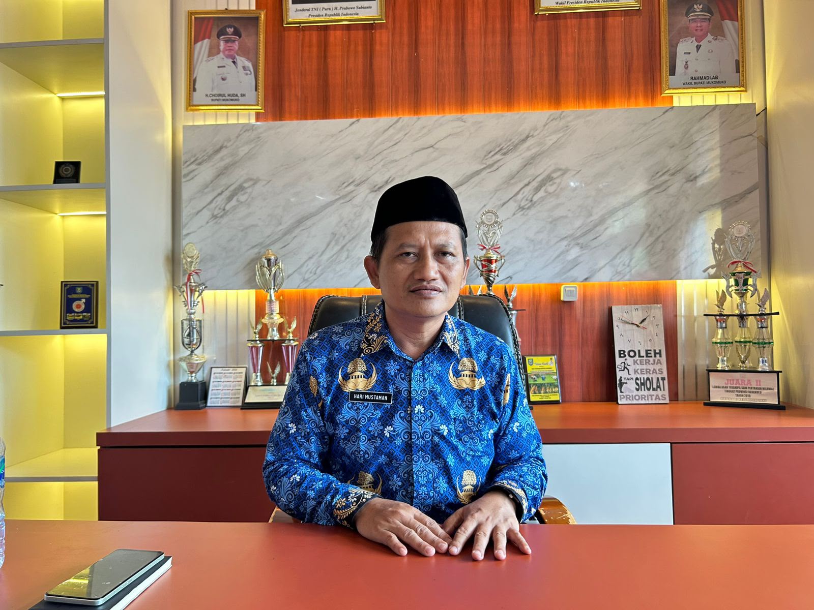 Pemkab Mukomuko Terus Upayakan Dana Pusat untuk Perbaikan Irigasi Pertanian