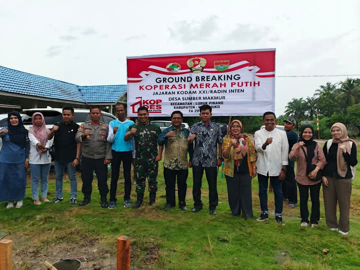 44 Titik Pembangunan Koperasi Desa Merah Putih Di Mukomuko Dimulai 