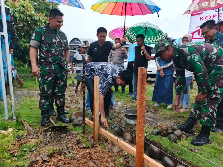 Dandim 0428 Pastikan Lahan Koperasi Merah Putih di Mukomuko Clear and Clean, Target Operasional Maret 2026