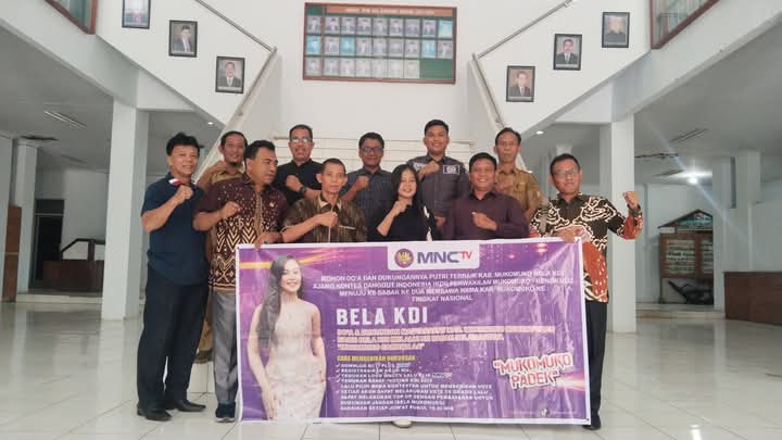 Pemkab dan DPRD Mukomuko Ajak Masyarakat Dukung Bela Safriani Pada Kontes Dangdut Indonesia 