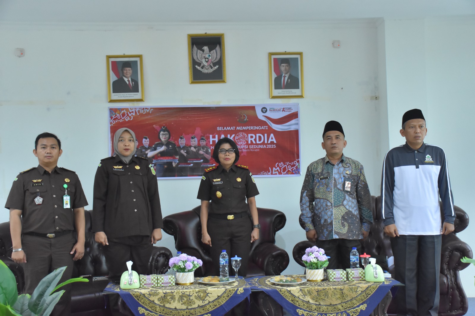 Hakordia, Kejari dan Kemenag Mukomuko Gelar Sosialisasi Anti Korupsi Bagi Kepala Desa dan Pengurus BKM