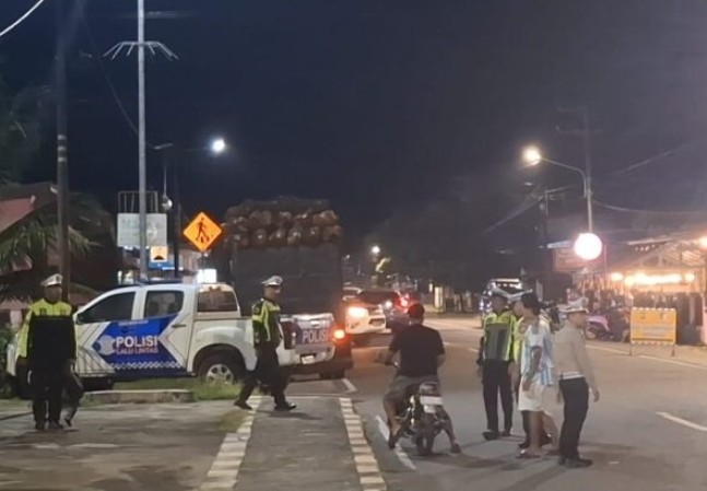 Resahkan Masyarakat, Satlantas Polres Mukomuko Tertibkan Kendaraan Gunakan Knalpot Brong 