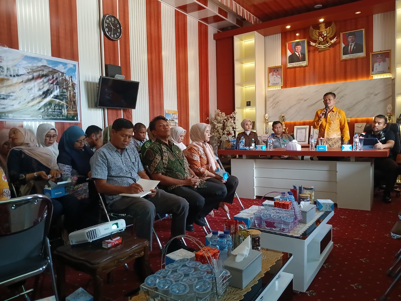 Kejari Mukomuko Gelar Sosialisasi Penerangan Hukum di Dinas Pertanian Mukomuko 