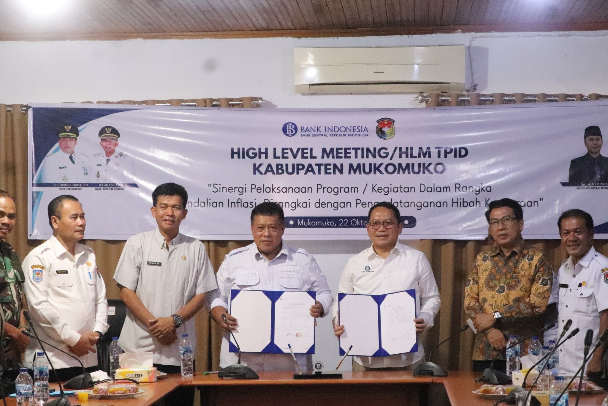 BI Dukung Pengendalian Inflasi Mukomuko Lewat Bantuan Mobil Box Operasional  