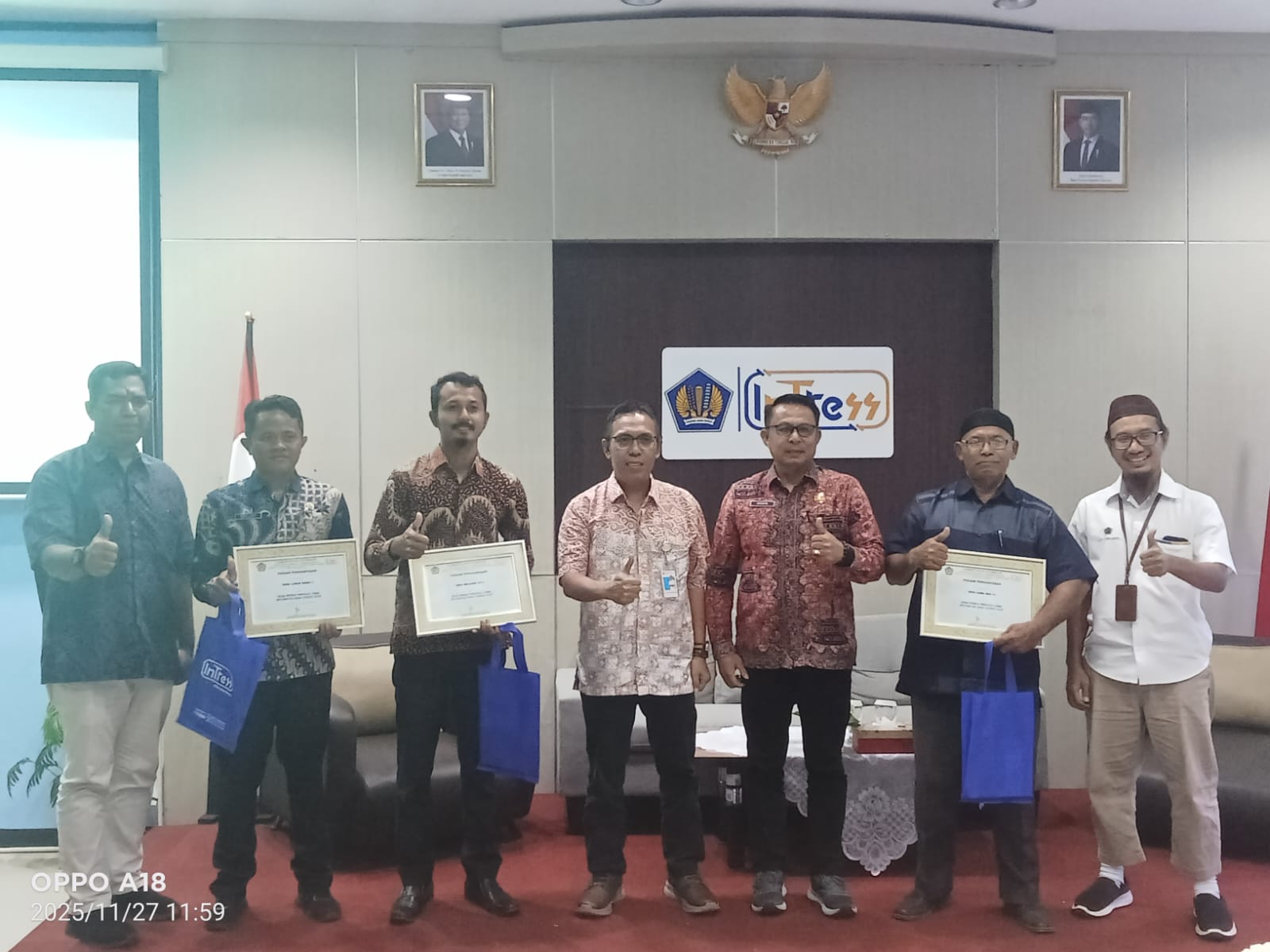 Tiga Desa Zona Integritas di Mukomuko Raih Penghargaan Dari DJPb Bengkulu 