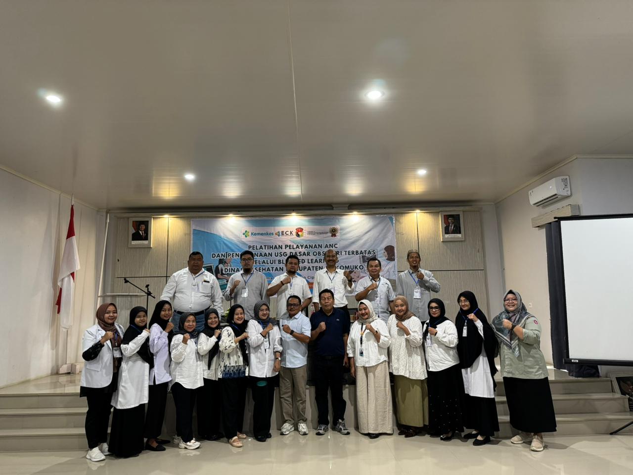 Dinkes Mukomuko Gelar Pelatihan Pelayanan ANC dan USG Obstetri Dasar