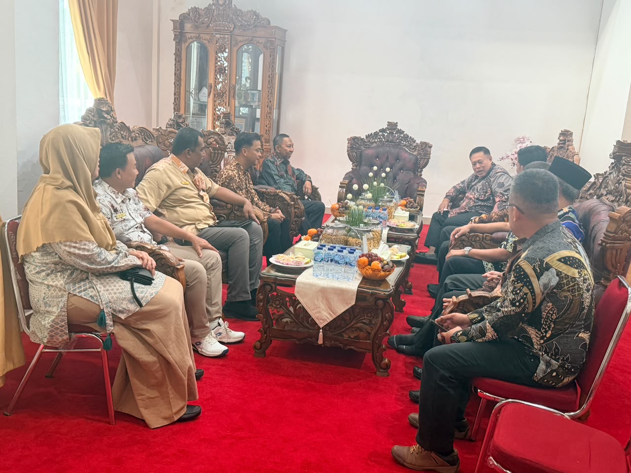 Bupati Mukomuko dan Kepala DJPb Bengkulu Bahas Pogram Dari Badan Pengelola Dana Perkebunan 