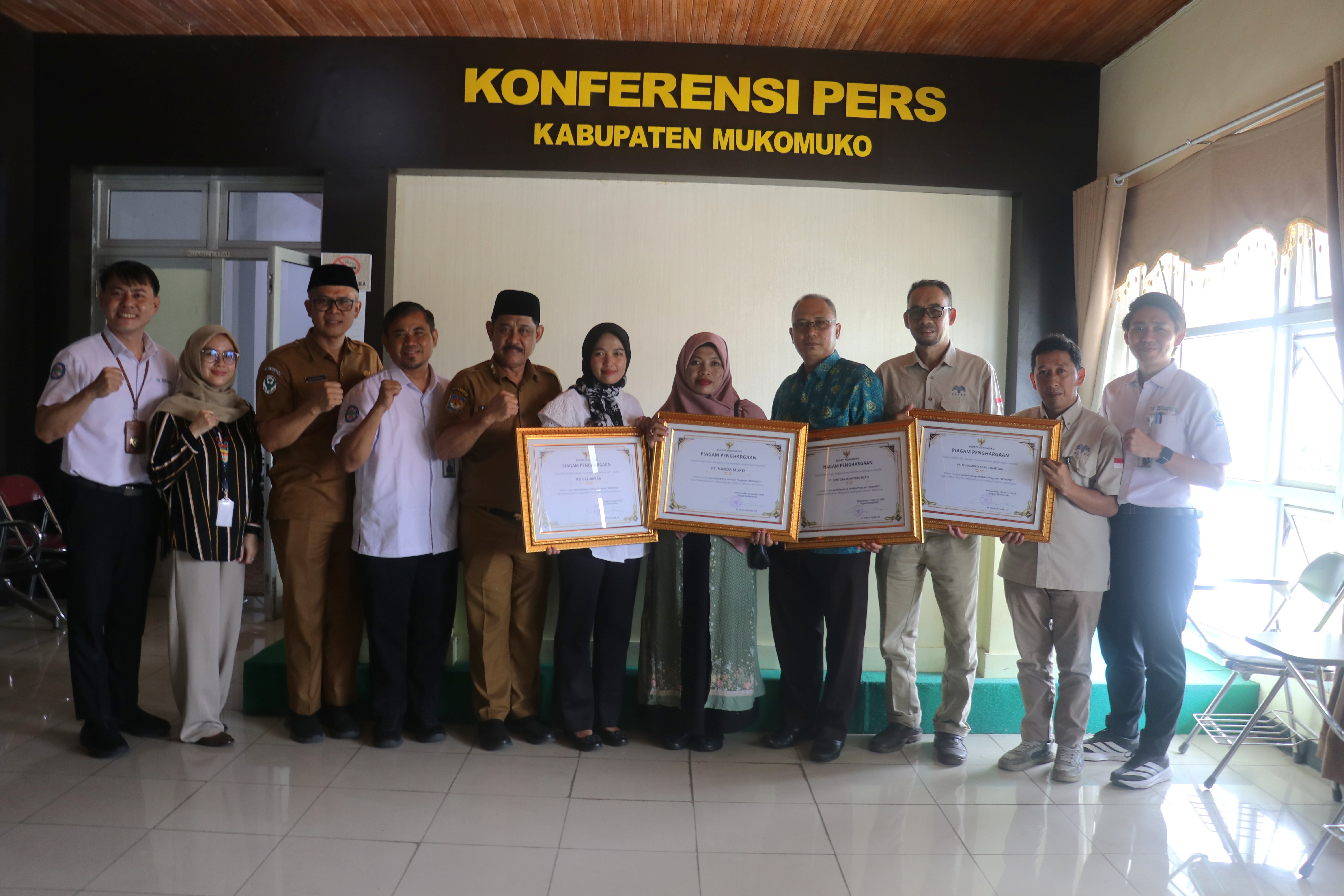 Optimalkan Program JKN , Pemda Mukomuko dan Perusahaan Bersinergi Melalui Program Srikandi