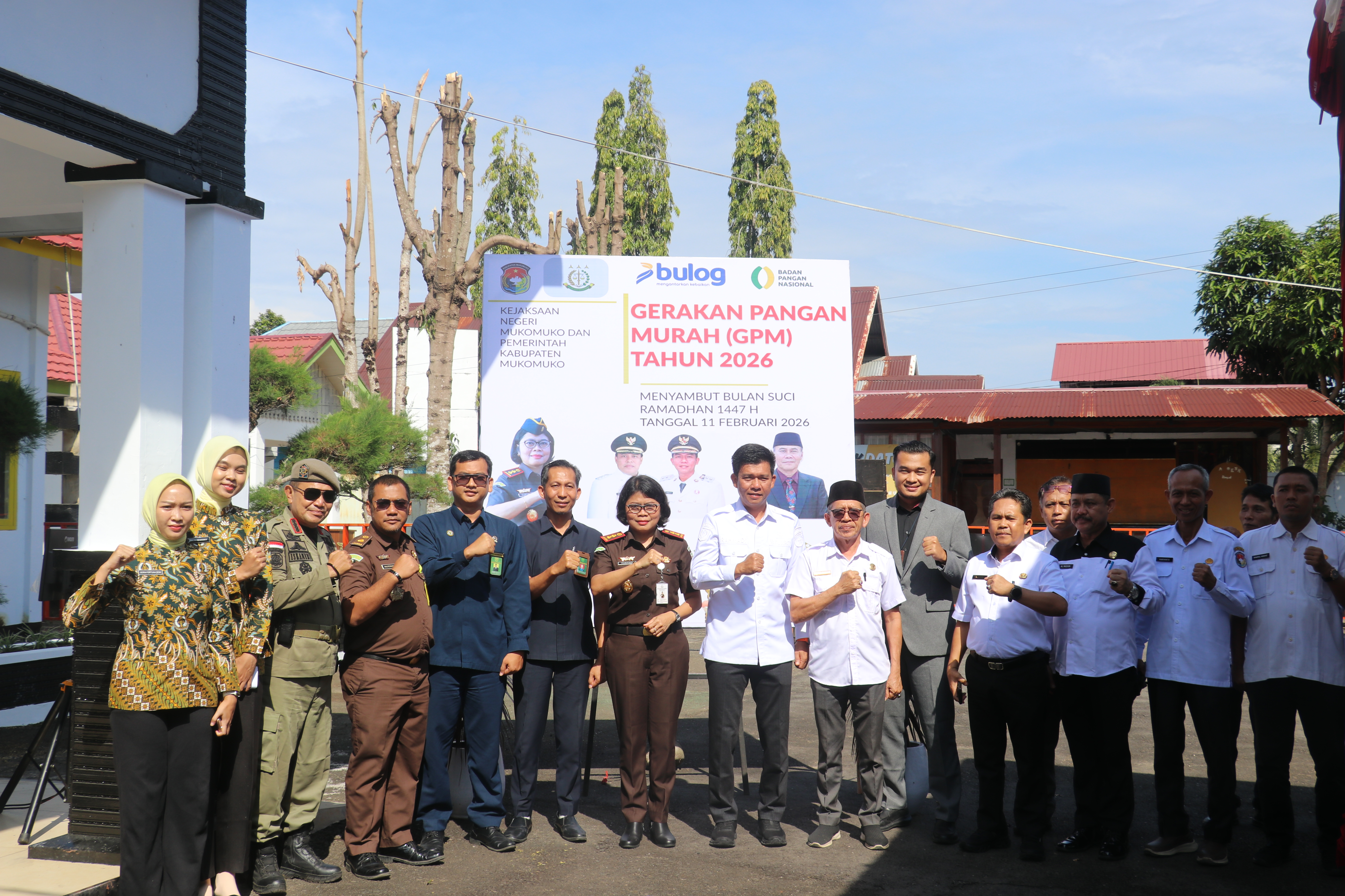 Jelang Ramadhan, Pemkab dan Kejari Mukomuko Gelar Gerakan Pangan Murah 