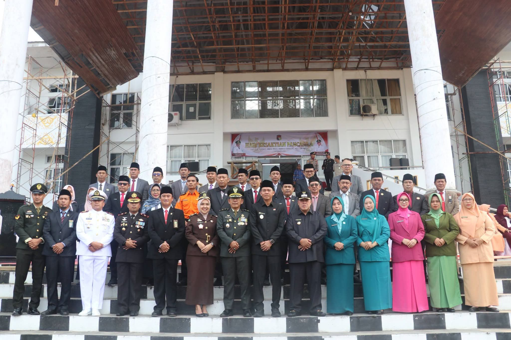 Hari Kesaktian Pancasila, Bupati Mukomuko Minta ASN Jadikan Pancasila Pedoman dalam Pelayanan