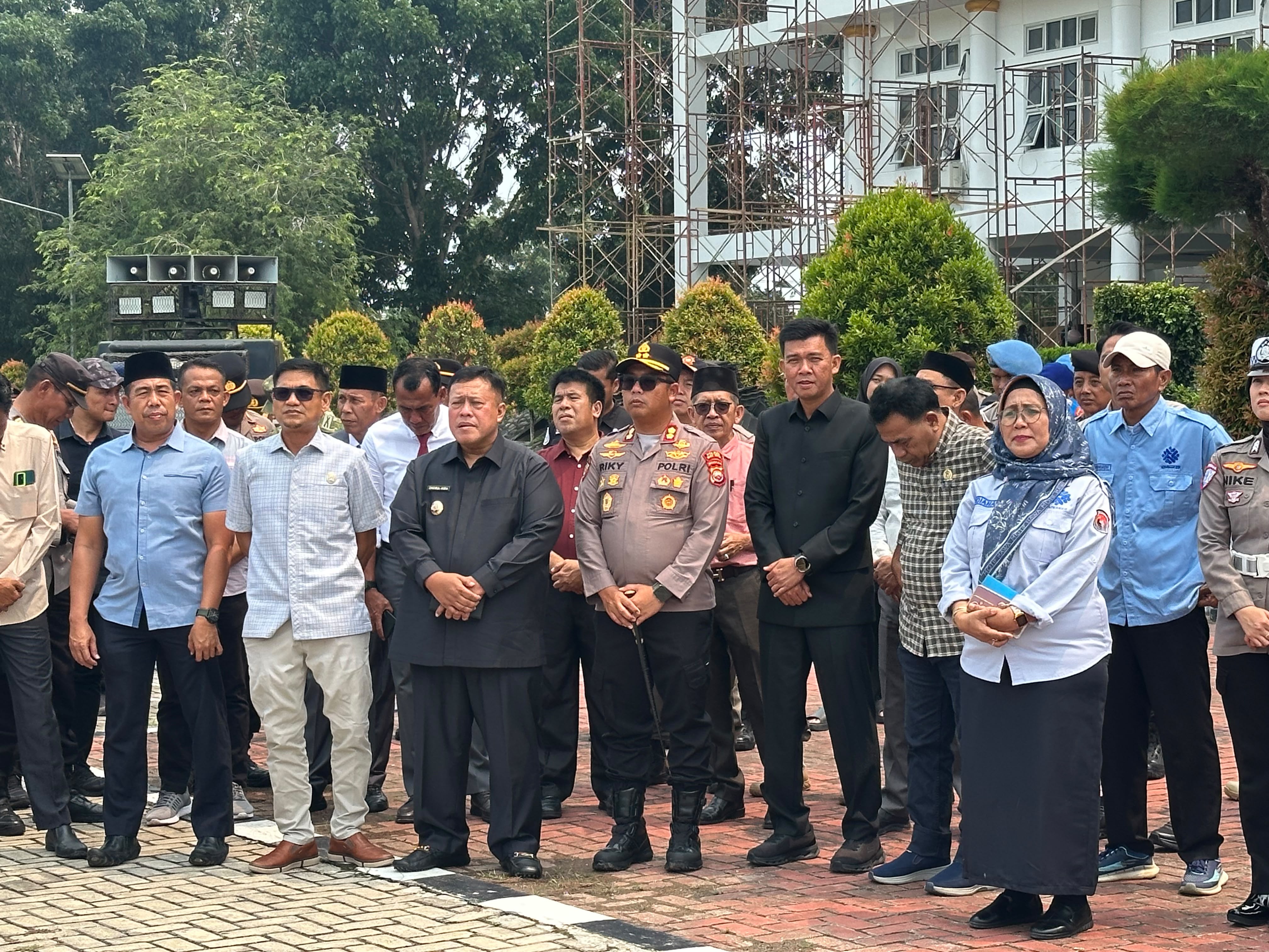 Pemkab dan Polres Mukomuko Bersinergi Jaga Aksi Penyampaian Aspirasi Tetap Kondusif