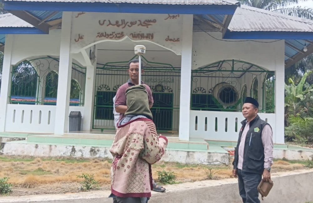 Perkuat Kepastian Hukum, Kemenag Mukomuko Percepat Sertifikasi Tanah Wakaf
